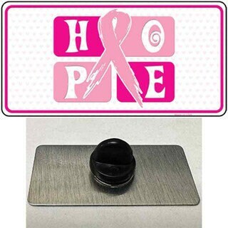 Hope Breast Cancer Ribbon Awareness Lapel Pin - Pink Ribbon Awareness Metal Hat Pin Backpack Tie Shirt Button Pinback Craft Supply