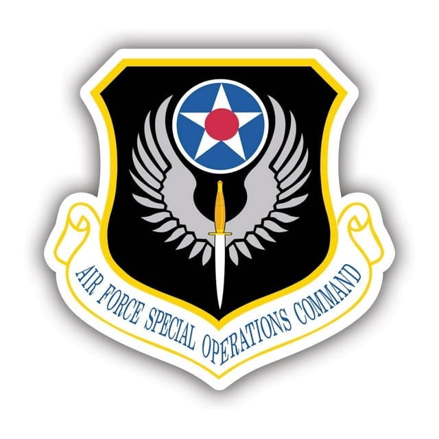 AIR FORCE Special Operations Command Sticker Decal - United States Air Force USAF Vinyl Decal Car Truck Window Vehicle Military Craft Supply