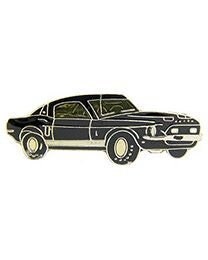 1968 Ford Mustang Lapel Pin - Shelby GT Auto Car Ford - Enamel Pin Backpack Tie Shirt Trading Button Pinback Craft Supply