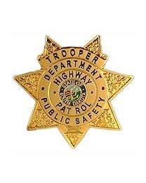 South Dakota Highway Patrol Lapel Pin - State Trooper Police Patrol - Enamel Pin Backpack Tie Shirt Trading Button Pinback Craft Supply