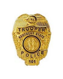 Kentucky State Police Lapel Pin - KSP Kentucky State Trooper Police - Enamel Pin Backpack Tie Shirt Trading Button Pinback Craft Supply