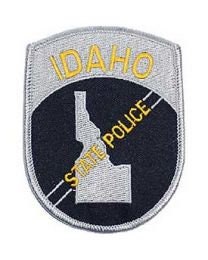 IDAHO STATE POLICE Embroidered Patch - Idaho State Troopers State Police Highway Patrol - Patch Applique Craft Supply