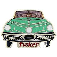 1948 Tucker Model 48 Lapel Pin - Tucker Torpedo Convertible Turquoise Car - Enamel Pin Backpack Tie Shirt Button Pinback Craft Supply