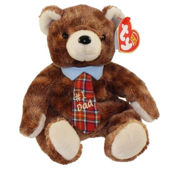 PAPPA 2004 BearTy Beanie Baby Beanbag Plush - New with Tags Vintage Retired