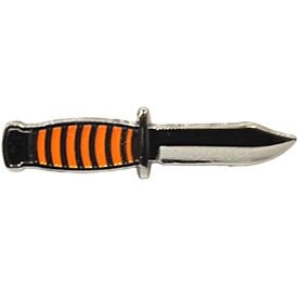 Air Force Survival Knife Lapel Pin - US Armed Forces Military Knife Enamel Pin Backpack Tie Shirt Trading Button Pinback Craft Supply
