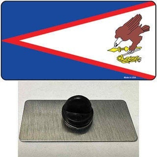 American Samoa Lapel Pin - The flag of American Samoa Metal Hat Pin Backpack Tie Shirt Button Pinback Craft Supply