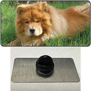 Chow Chow Dog Lapel Pin - Pet Lover Dog Breed Chow Chow Metal Hat Pin Backpack Tie Shirt Button Pinback Craft Supply