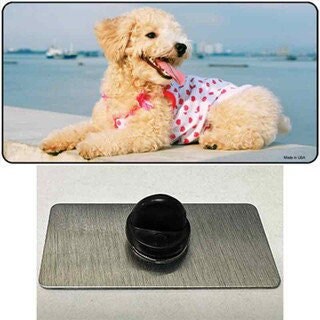 Poodle Dog Lapel Pin - Pet Lover Dog Breed Poodle Metal Hat Pin Backpack Tie Shirt Button Pinback Craft Supply