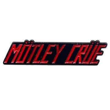 MOTLEY CRUE Lapel Pin - 1.5 Inch - Tommy Lee Vince Neil English American Heavy Metal Band Logo Craft Supply