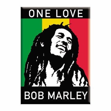 BOB MARLEY Magnet - 2.5x3.5 Inch - Magnet for Refrigerators and Lockers - Bob Marley One Love Rasta Jamaican Reggae Craft Supply