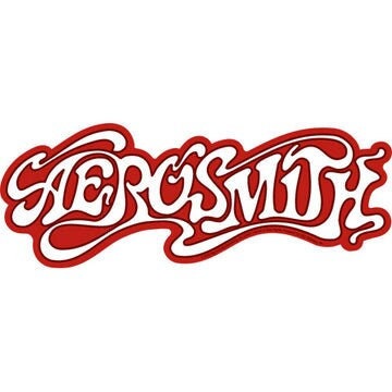 AEROSMITH Band Logo Sticker Decal - 6x2.25 Inch - Steven Tyler Aerosmith Album Rock Band Vinyl Decal Sticker Craft Supply