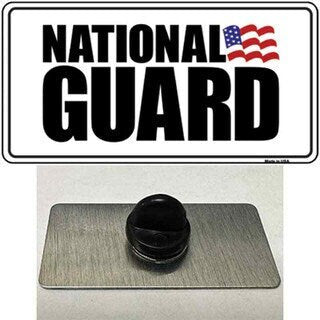 National Guard Lapel Pin - United States Army Military American Flag Metal Hat Pin Backpack Tie Shirt Button Pinback Craft Supply