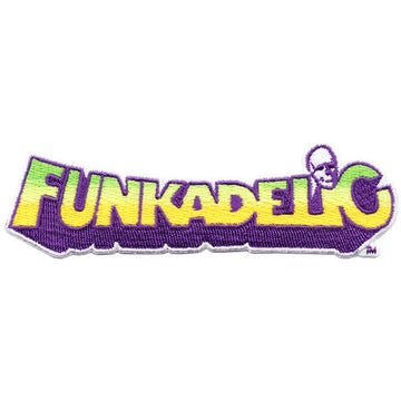 GEORGE CLINTON Funkadelic Patch - 5x1.6 Inch - George Clinton Funk Musician Band Funkadelic Embroidered Patch Applique Craft Supply