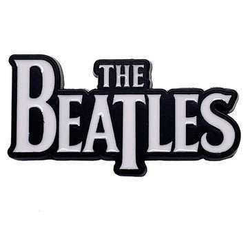 THE BEATLES Band Name Logo Lapel Pin - 1.5 Inch - Beatles Paul John George Ringo Rock Band Enamel Lapel Pin Craft Supply