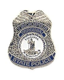 Virginia State Police Lapel Pin -  Virginia Department State Police VSP - Enamel Pin Backpack Tie Shirt Trading Button Pinback Craft Supply