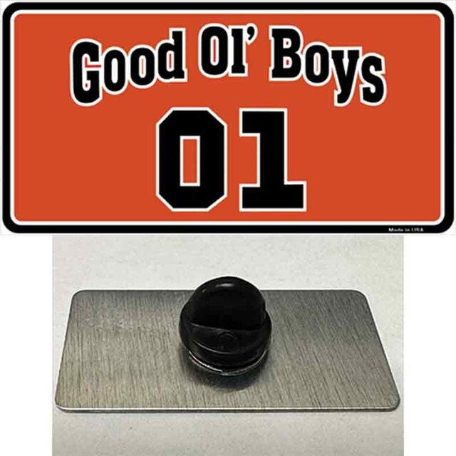 Dukes Of Hazard 01 Good Ol' Boys Lapel Pin - Classic TV Series! General Lee Metal Hat Pin Backpack Tie Shirt Button Pinback Craft Supply