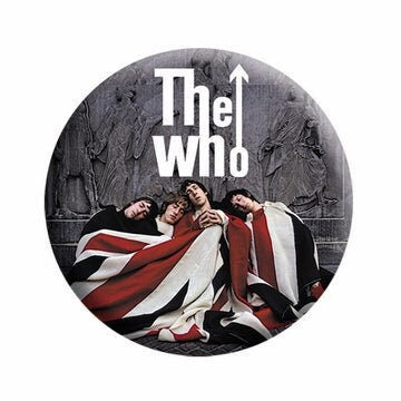 THE WHO Logo Pinback Button Badge - The Kids Are Alright The Who Logo Rock Band Album Music - Round 1.25" Button Craft Supply
