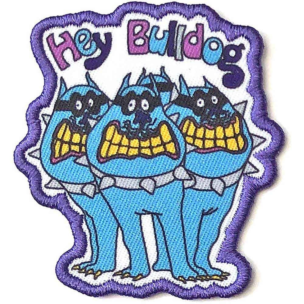 THE BEATLES Patch - 2.5 Inch - Beatles Yellow Submarine Hey Bulldog Embroidered Patch Applique Craft Supply - Officially Licensed