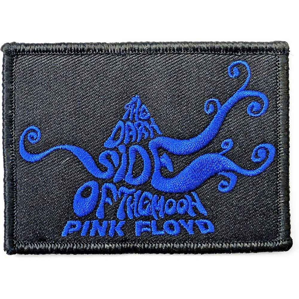 PINK FLOYD Patch - 3.5x2.5 Inch - Pink Floyd Dark Side of Moon Swirl Rock Band Embroidered Patch Applique Craft Supply - Officially Licensed