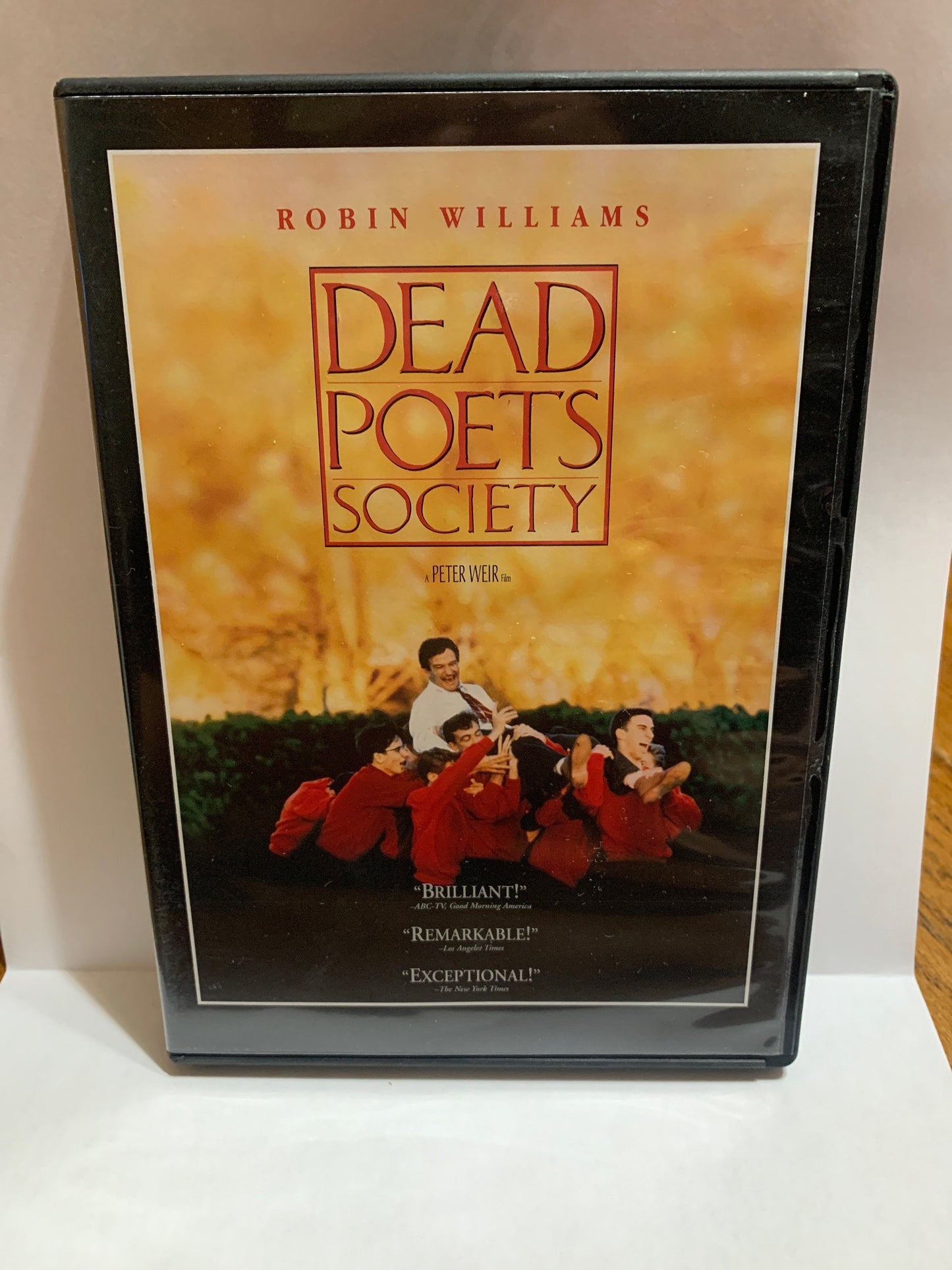 Dead Poets Society (DVD, 1989) Robin Williams - Very Good Condition ** Spend 35.00 and get FREE SHIPPING! **