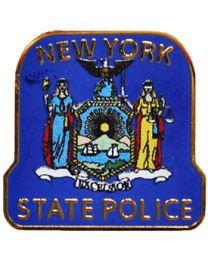 New York State Police Lapel Pin -  New York State Trooper NYSP - Enamel Pin Backpack Tie Shirt Trading Button Pinback Craft Supply