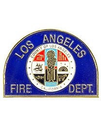 Los Angeles Fire Dept Lapel Pin - LA California LAFD Fire Department - Enamel Pin Backpack Tie Shirt Trading Button Pinback Craft Supply