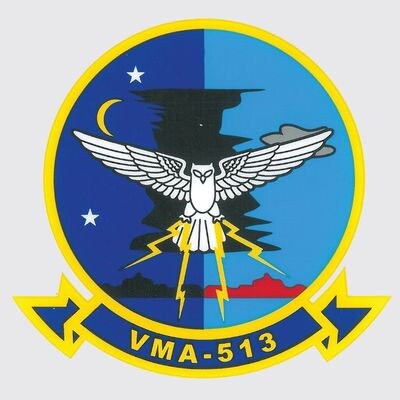 Marines VMA-513 Yuma Clear Decal Sticker - USMC Marine Corps Attack Squadron 513 Clear Decal Car Truck Window usmc Military Craft Supply