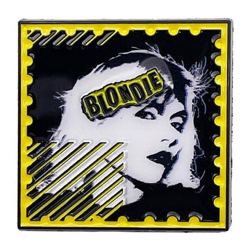 BLONDIE Lapel Pin - 1.1 Inch - Debbie Harry Blondie Stamp Logo American Rock Band Enamel Lapel Pin Craft Supply