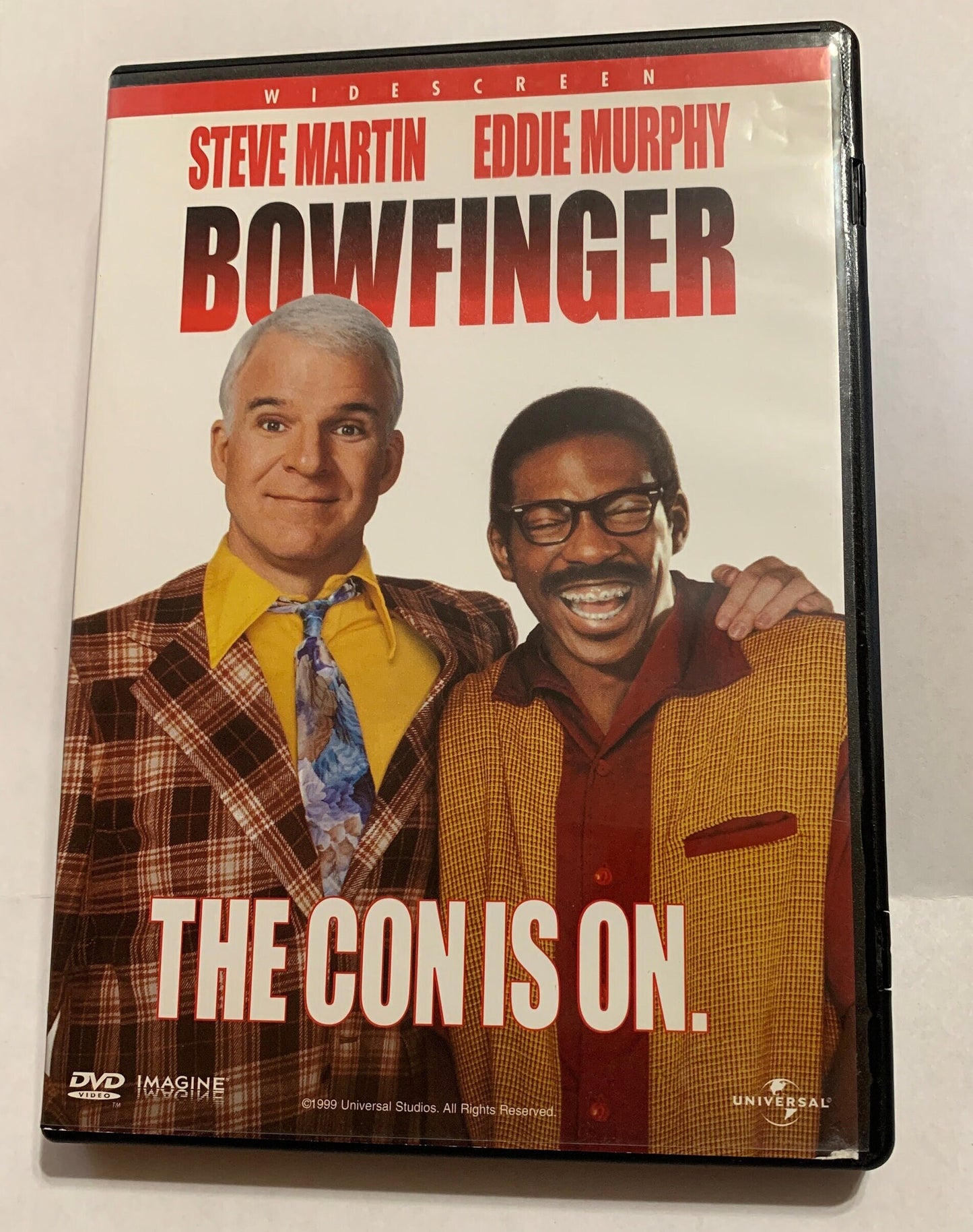 Bowfinger (DVD, 1999) Steve Martin, Eddie Murphy, Comedy - Very Good Condition ** Spend 35.00 and get FREE SHIPPING! **