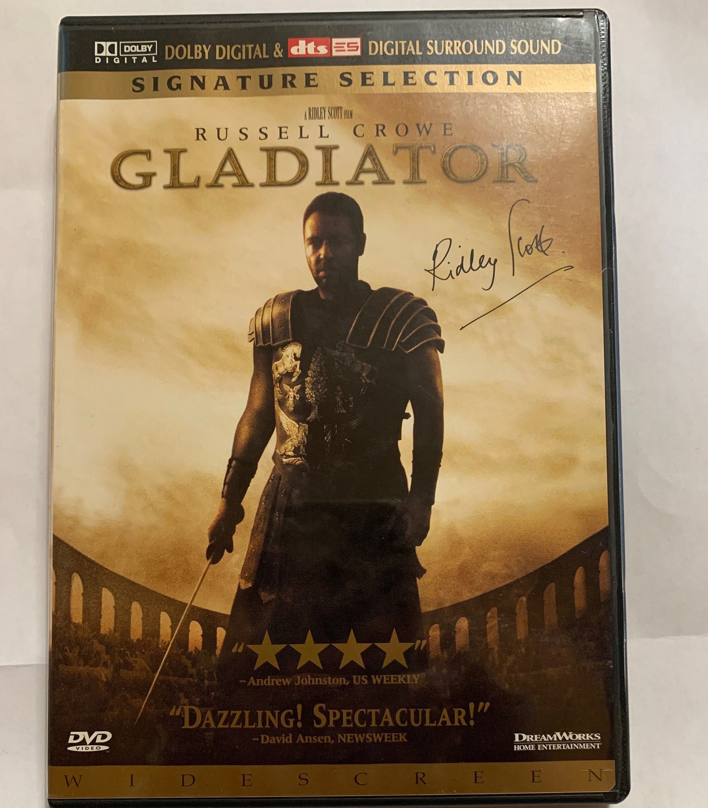 Gladiator (DVD, 2000) Joaquin Phoenix, Russell Crowe - Very Good Condition ** Spend 35.00 and get FREE SHIPPING! **