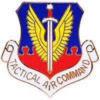 Tactical Air Command Lapel Pin - United States Air Force USAF U.S. - Enamel Pin Backpack Tie Shirt Trading Button Pinback Craft Supply