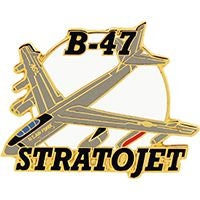 B-47 STRATOJET Lapel Pin - Bomber Aircraft United States Air Force - Enamel Pin Backpack Tie Shirt Trading Button Pinback Craft Supply