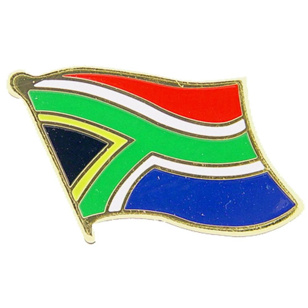SOUTH AFRICA Flag Lapel Pin - Country Flag Enamel Pin for Backpack Tie Shirt Button Pinback Lapel Pin