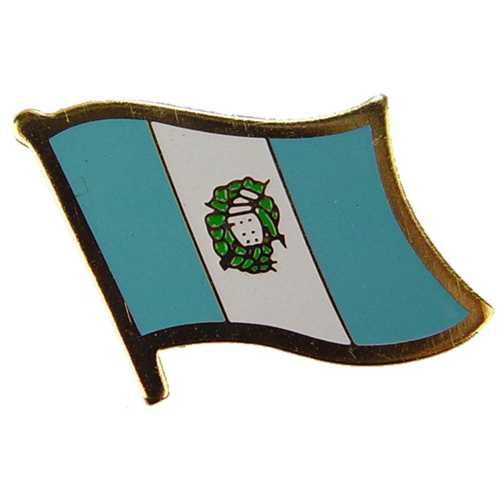 GUATEMALA Flag Lapel Pin - Country Flag Enamel Pin for Backpack Tie Shirt Button Pinback Lapel Pin