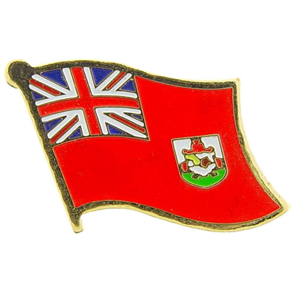 BERMUDA Flag Lapel Pin - Country Flag Enamel Pin for Backpack Tie Shirt Button Pinback Lapel Pin