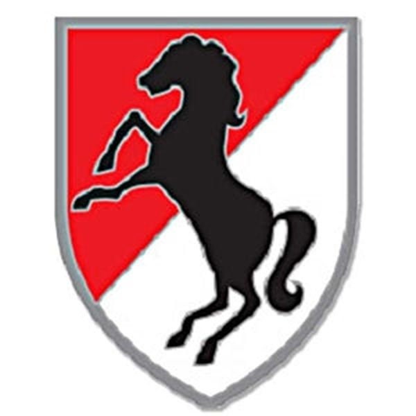 ARMY 11th Armored Cavalry Lapel Pin - 1 Inch - United States Army Enamel Pin Backpack Tie Shirt Button Pinback Craft Supply