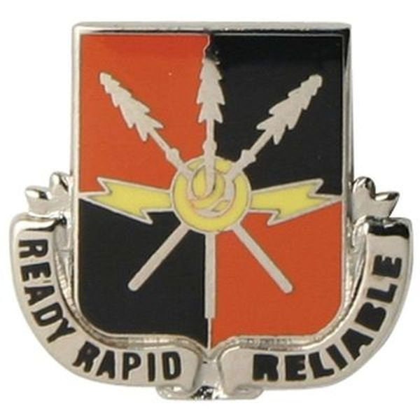 ARMY 442nd Signal Battalion Distinctive Unit Lapel Pin - 1 Inch - Army Enamel Pin Backpack Tie Shirt Button Pinback Craft Supply