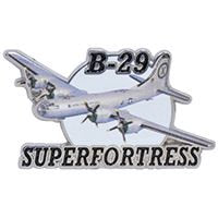 B-29 SUPERFORTRES Lapel Pin - Bomber Aircraft United States Air Force - Enamel Pin Backpack Tie Shirt Trading Button Pinback Craft Supply