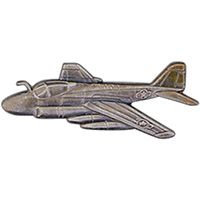 A-06 INTRUDER Pewter Lapel Pin - Navy Aircraft United States Navy USN - Enamel Pin Backpack Tie Shirt Trading Button Pinback Craft Supply