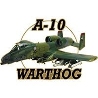 A-10 THUNDERBOLT II Lapel Pin - Warthog Aircraft United States Air Force - Enamel Pin Backpack Tie Shirt Trading Button Pinback Craft Supply