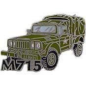 JEEP M715 Lapel Pin - Utility Military Truck For Army Marines - Enamel Pin Backpack Tie Shirt Trading Button Pinback Craft Supply