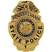 Pennsylvania State Police Lapel Pin - Pennsylvania State Trooper - Enamel Pin Backpack Tie Shirt Trading Button Pinback Craft Supply
