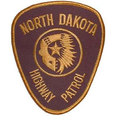 NORTH DAKOTA Highway Patrol Embroidered Patch - North Dakota State Police Trooper Highway Patrol Public Safety - Patch Applique Craft Supply