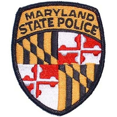 MARYLAND State Police Embroidered Patch - Maryland State Troopers Police Highway Patrol - Patch Applique Craft Supply