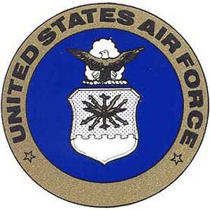 United States Air Force Clear Decal Sticker - United States of America USAF Clear Decal For Car Truck Window Vehicle Craft Supply