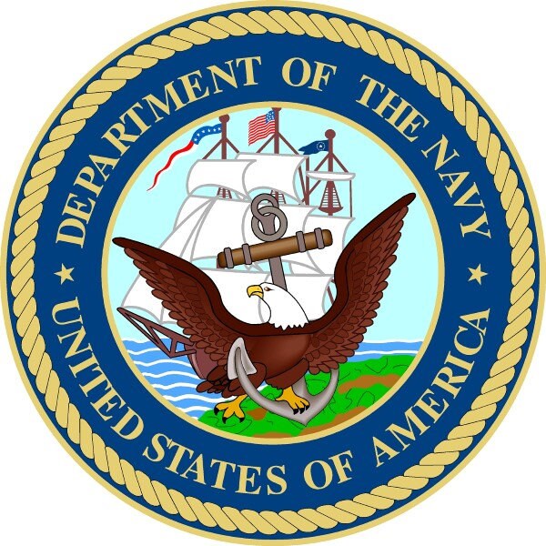 Department of the NAVY Clear Decal Sticker - United States of America USN Clear Decal For Car Truck Window Vehicle Craft Supply