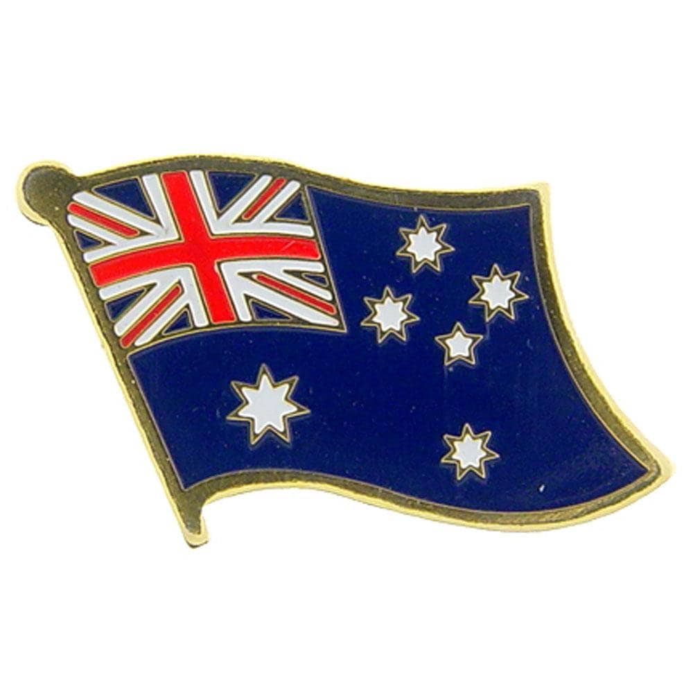 AUSTRALIA Flag Lapel Pin - Country Flag Enamel Pin for Backpack Tie Shirt Button Pinback Lapel Pin