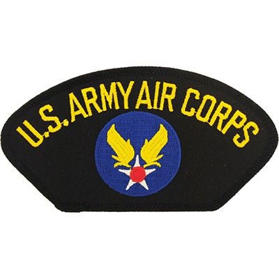 US ARMY Air Corps Hat Patch - United States Army Air Corps (USAAC) Military Embroidered Patch Applique Craft Supply