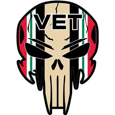 Operation Iraqi Freedom Patch - United States Military Veteran Iraqi Freedom Skull Embroidered Patch Applique Craft Supply