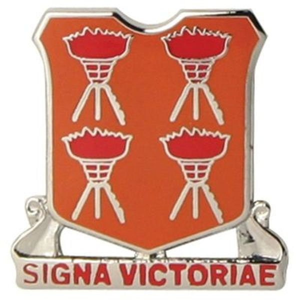 ARMY 447th Signal Battalion Distinctive Unit Lapel Pin - .75 Inch - Army Enamel Pin Backpack Tie Shirt Button Pinback Craft Supply